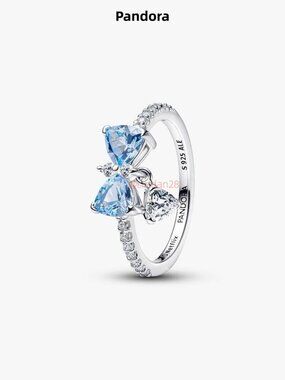Pandora Bridgerton Blue Bow Ring